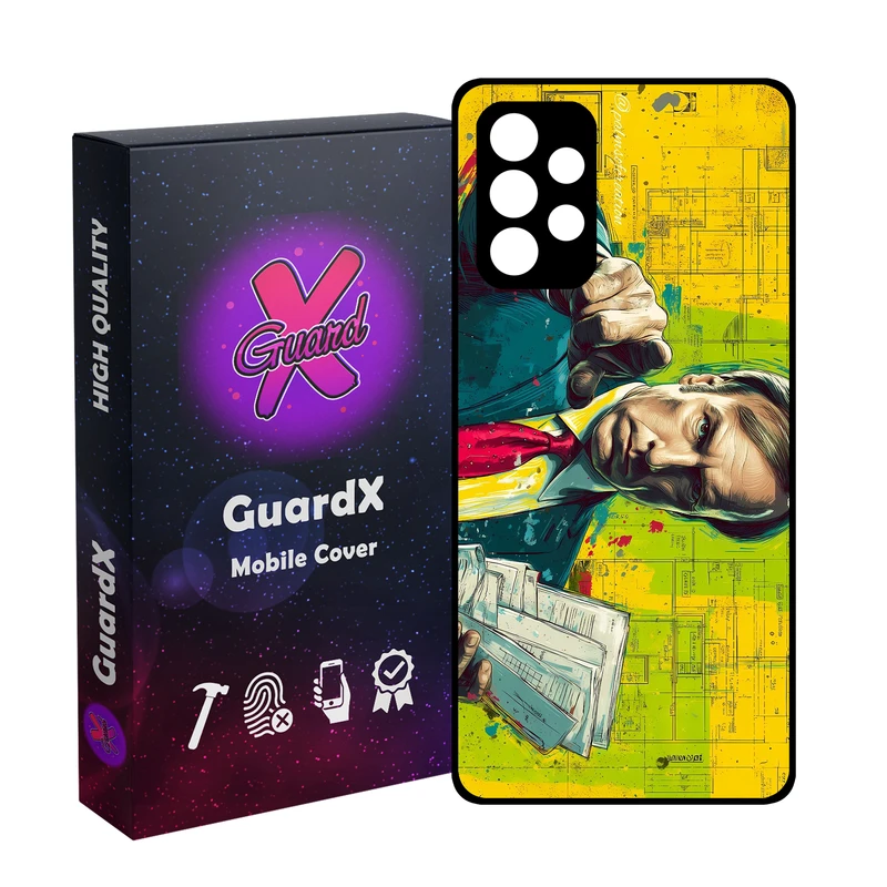 کاور گارد ایکس طرح Saul Goodman مدل 11074 مناسب برای گوشی موبایل سامسونگ Galaxy A32 4G