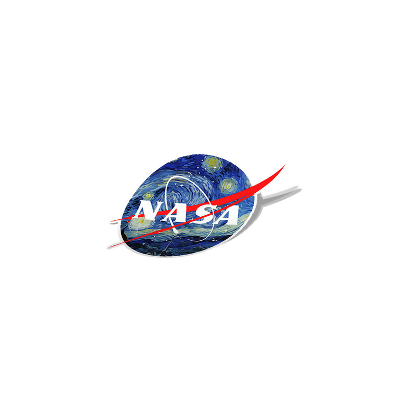 استیکر تزئینی موبایل و تبلت لولو مدل NASA کد 21