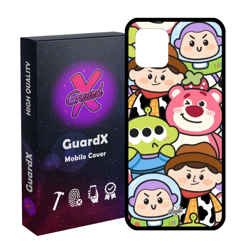 کاور گارد ایکس طرح داستان اسباب بازی ها مدل Glass10642 مناسب برای گوشی موبایل سامسونگ Galaxy Note 10 Lite / A81
