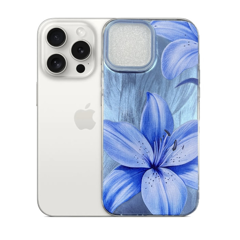 کاور طرح گل لیلیوم مناسب برای گوشی موبایل اپل iPhone 16 Pro Max