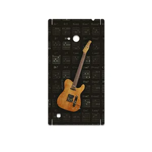 MAHOOT Guitar-Instrument Cover Sticker for Nokia Lumia 720