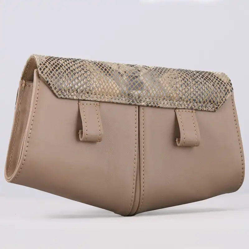 ست کیف و کفش زنانه چرم یلسان مدل لاکچری هیلدا کد RTL-304-krm-41