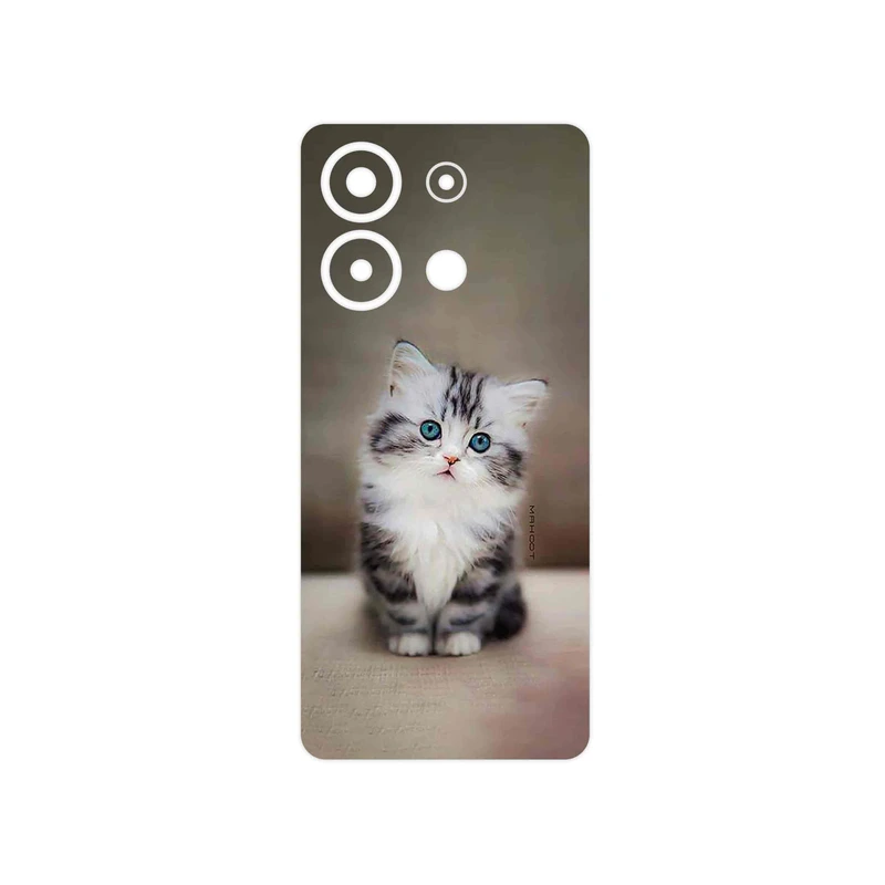 برچسب پوششی ماهوت مدل Cat_2 مناسب برای گوشی موبایل شیائومی Redmi Note 13 4G