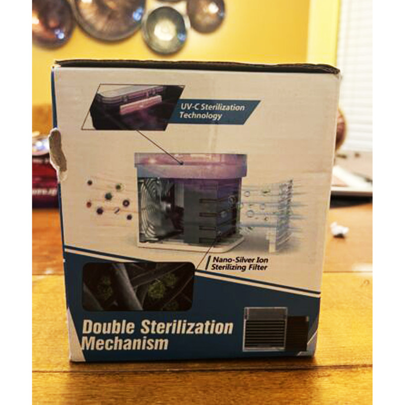 کولر آبی مدل شارژی رومیزی کد 123