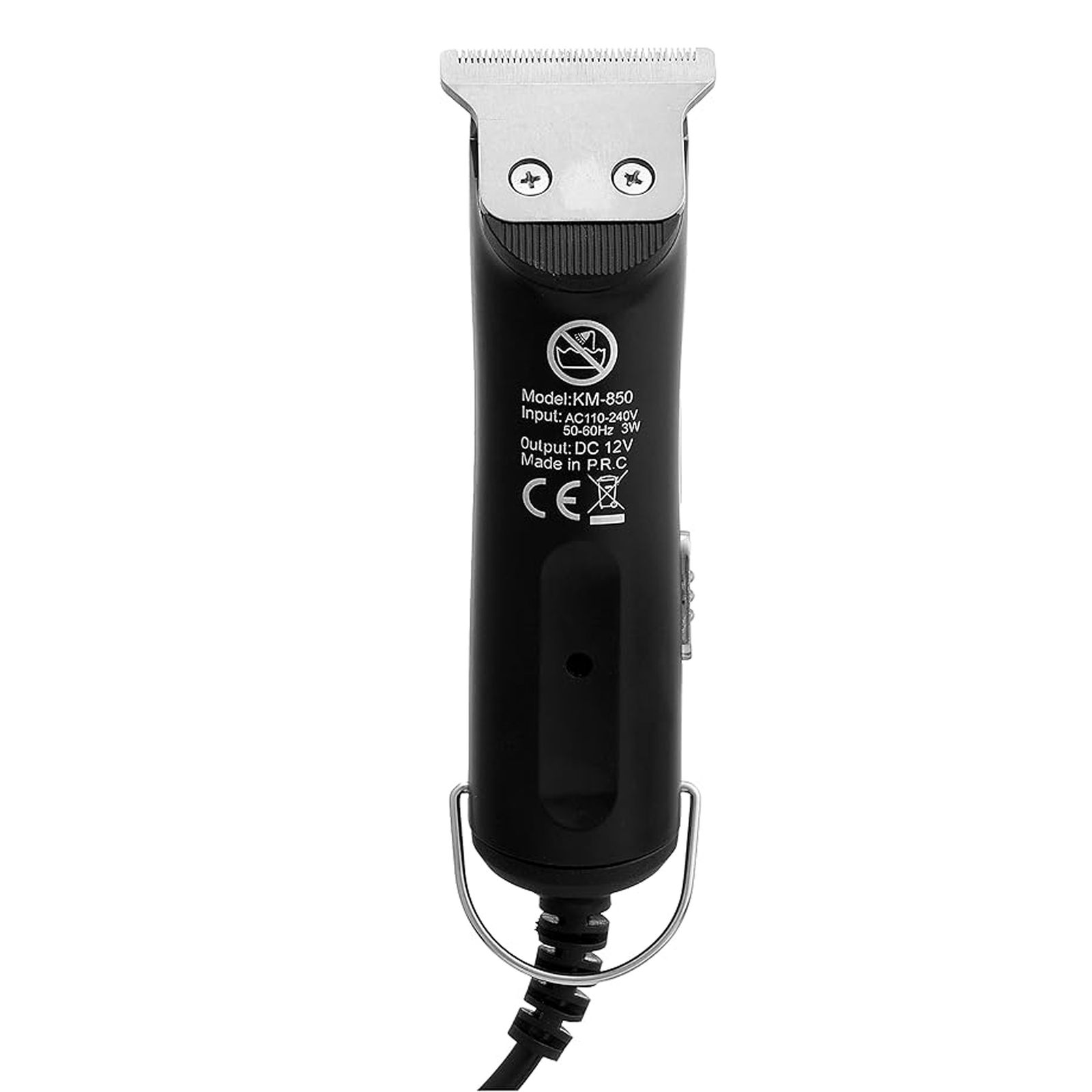 ماشین اصلاح موی صورت کیمی مدل KM-850، اصلاح به صورت صفر زن و خط زن، طراحی ارگونومیک، منبع انرژی با برق، تکنولوژی اصلاح به صورت برش مستقیم، اندازه اصلاح 0.2 میلی‌متر، سازگار با محیط زیست، ضد آب، تیز و مقاوم در برابر سایش، به همراه برس تمیزکننده و روغن -  - 7