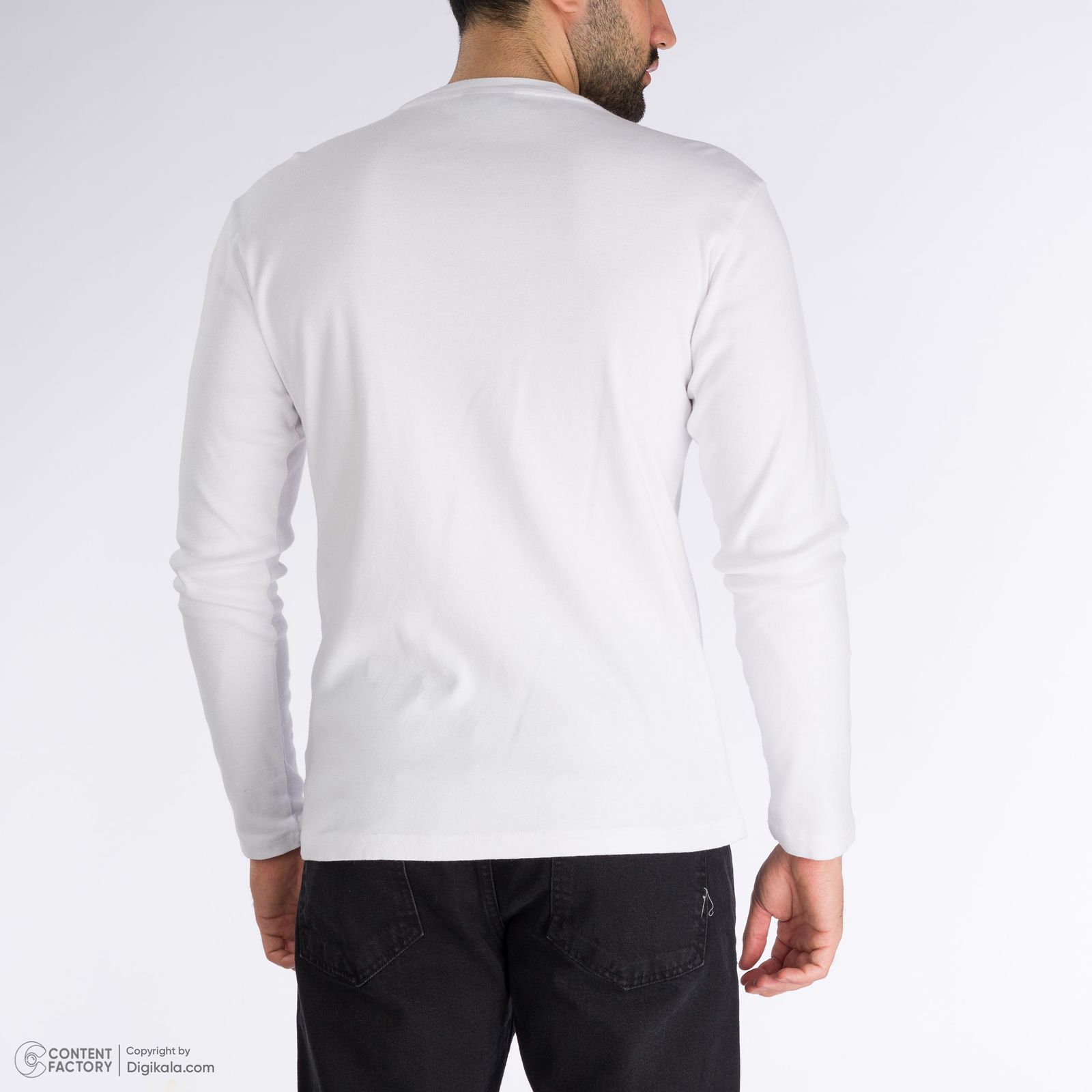 تی شرت آستین بلند مردانه پاتن جامه مدل 103621020188000 -  - 6