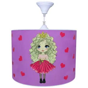 لوستر کودک مدل دختر مو فرفری