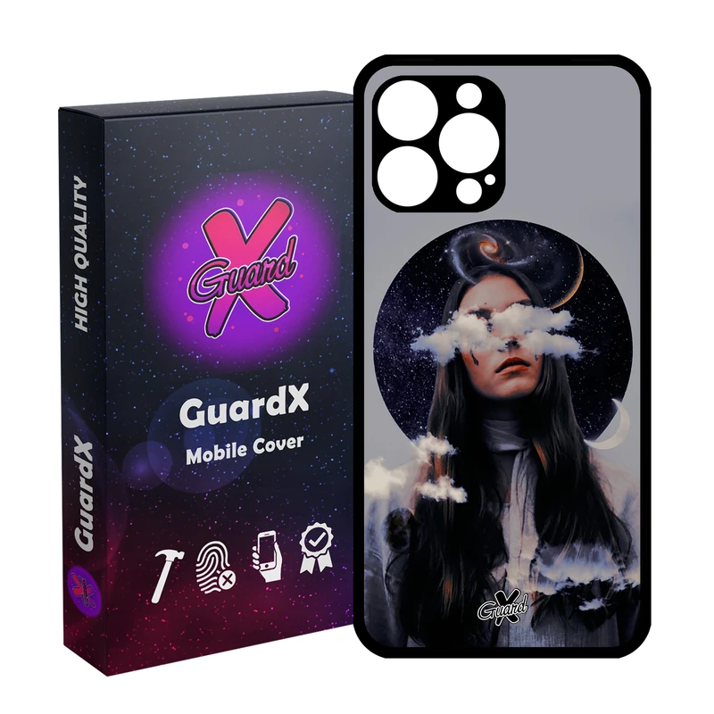 کاور گارد ایکس طرح Girl مدل Glass10011 مناسب برای گوشی موبایل اپل iPhone 13 Pro Max