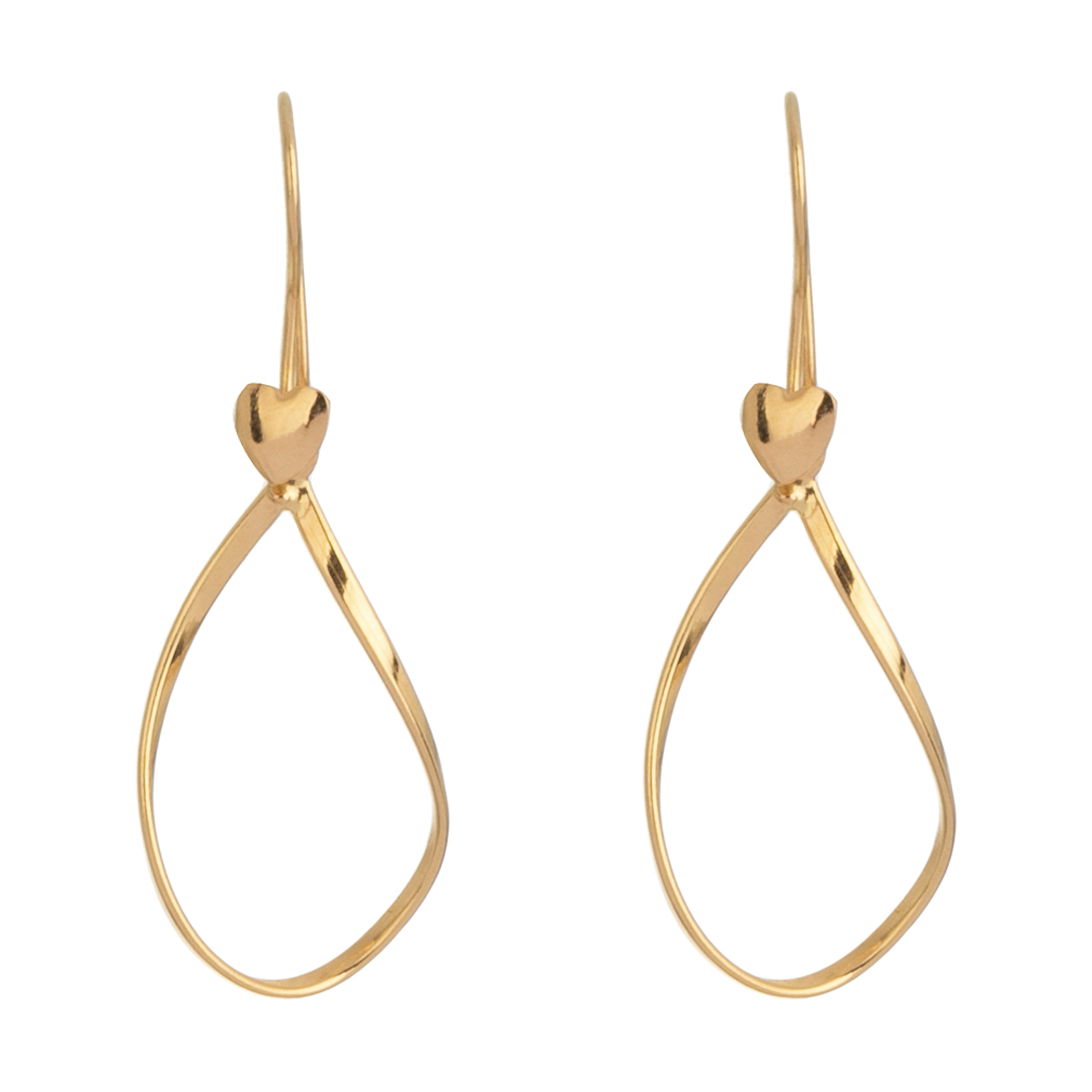 گوشواره طلا 18 عیار زنانه میو گلد مدل GD1116