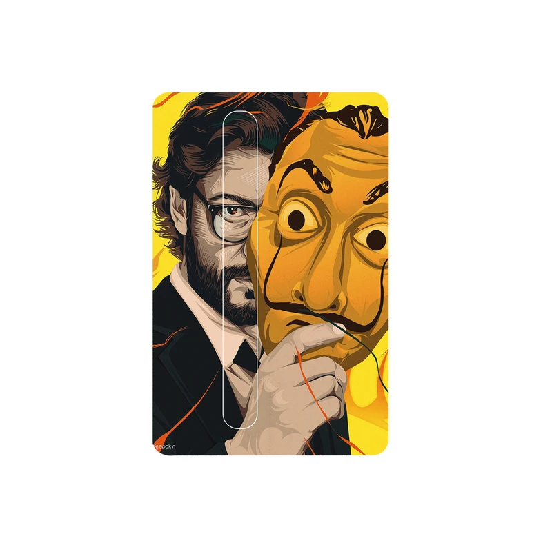 استیکر کارت مدل خانه کاغذی La Casa De Papel