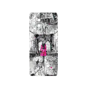 MAHOOT Collage of Catwalk Bridge Cover Sticker for Samsung Galaxy A33 5G