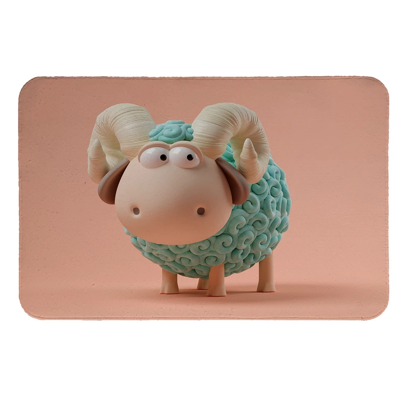 پادری طرح ببعی کد 6121 سایز 60×40 سانتی متر