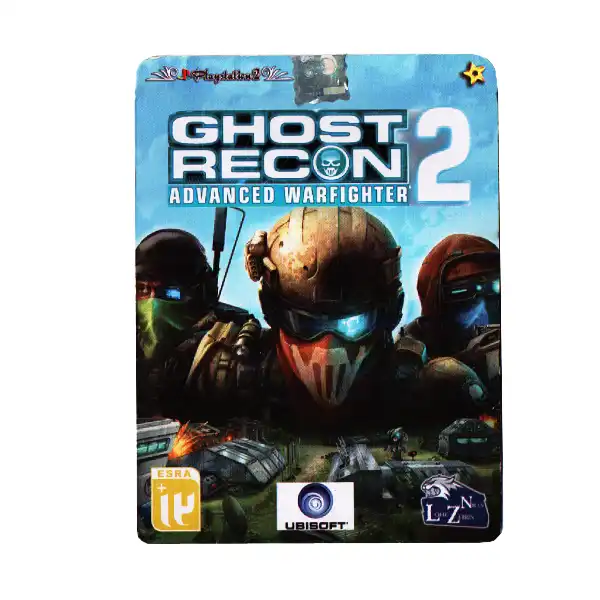 بازی ghost recon 2 مخصوص ps2 نشر لوح زرین