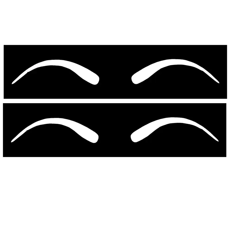 شابلون ابرو کد 112 مجموعه 2 عددی