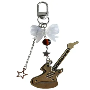 جاکلیدی دخترانه مدل گیتار برقی طرح پینترستی