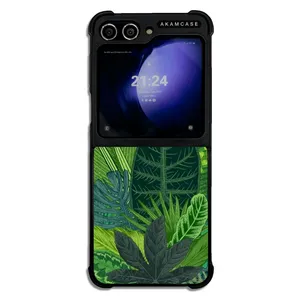 AKAM AMCWSGZFLIP5-LEAVES2 Cover For Samsung Galaxy Z Flip 5