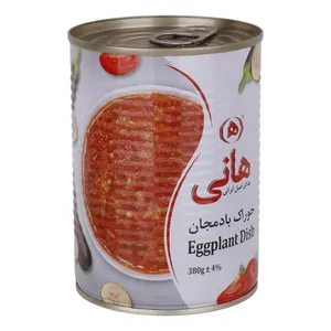 کنسرو خوراک بادمجان هانی- 380 گرم