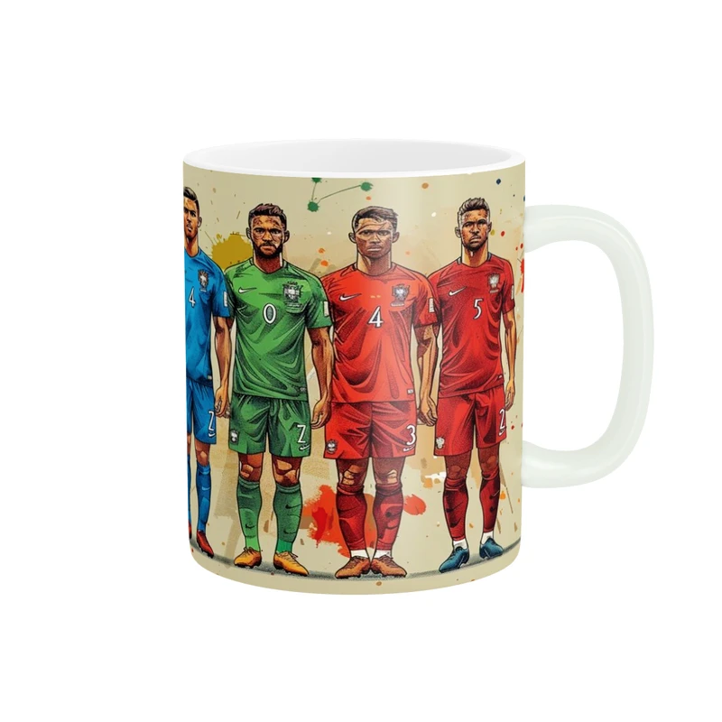 ماگ پاد آفرین مدل فوتبال کد DKC1050