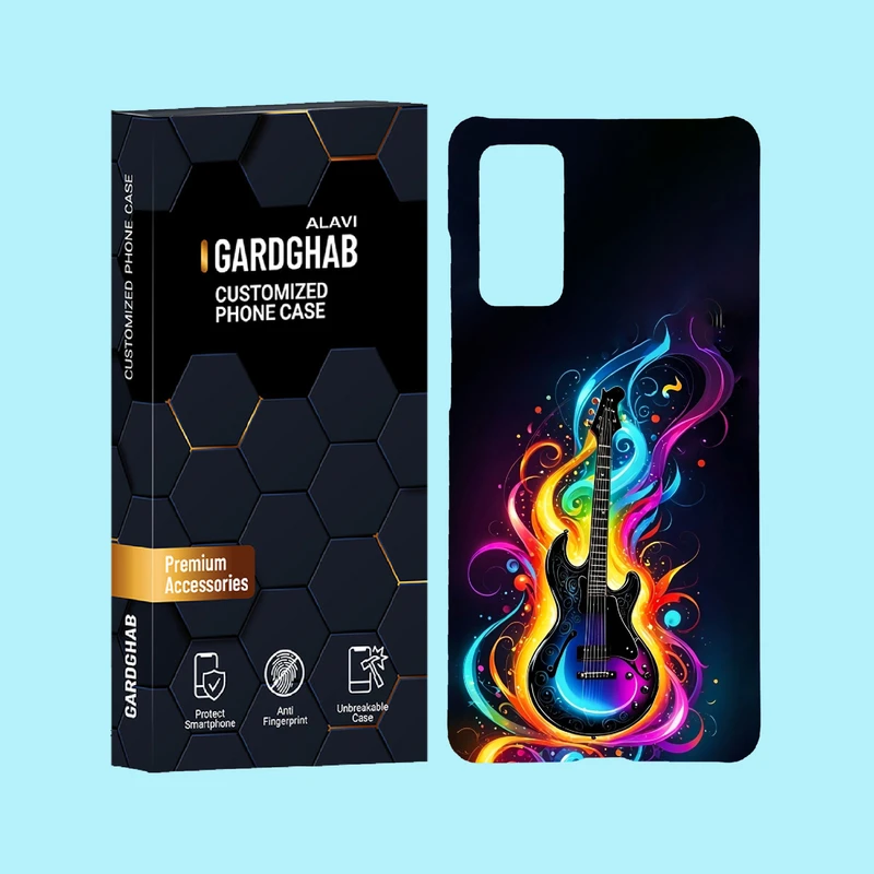 کاور گارد قاب علوی مدل ساز و موزیک مناسب برای گوشی موبایل سامسونگ Galaxy S20 FE