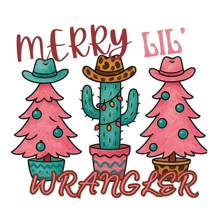 استیکر پارچه و لباس پاد آفرین مدل کریسمس بابانوئل کاج گوزن آدم برفی کد S3058