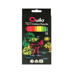 مداد رنگی 12 رنگ کوییلو مدل فلامینگو