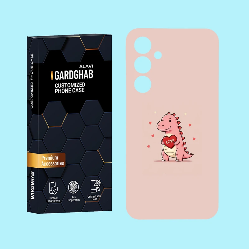 کاور گارد قاب علوی مدل عاشقانه مناسب برای گوشی موبایل سامسونگ Galaxy A55