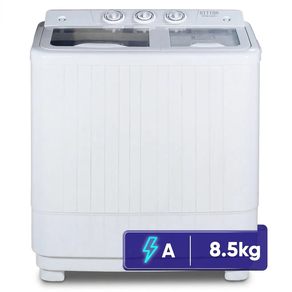 ماشین لباسشویی 8.5 کیلوگرم اتوماتیک ریتون مدل RWM-8502