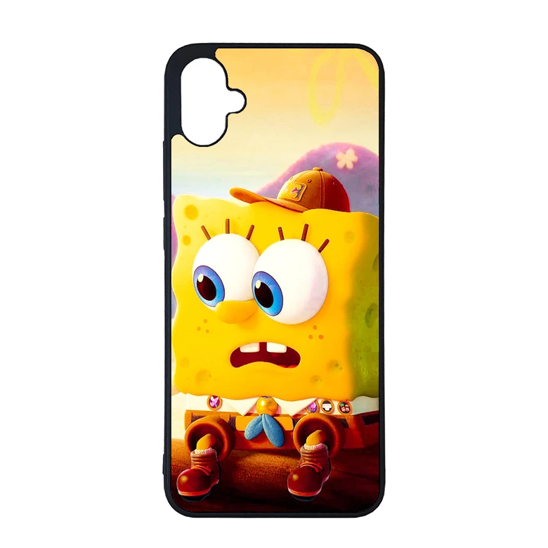 کاور طرح باب اسفنجی مناسب برای گوشی موبایل سامسونگ galaxy a04e