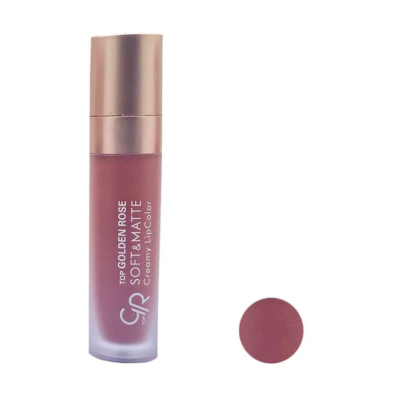 رژ لب مایع گلدن رز شماره 105