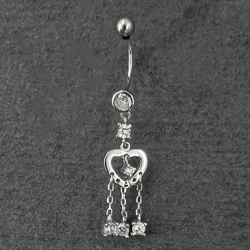 پیرسینگ نقره زنانه گیرا مدل G1184