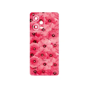 MAHOOT Pink_Flower Cover Sticker for Xiaomi Redmi Note 12 Pro