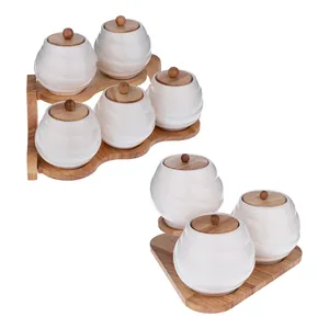 سرویس پاسماوری 10 پارچه لاریسا مدل باران به همراه استند چوبی