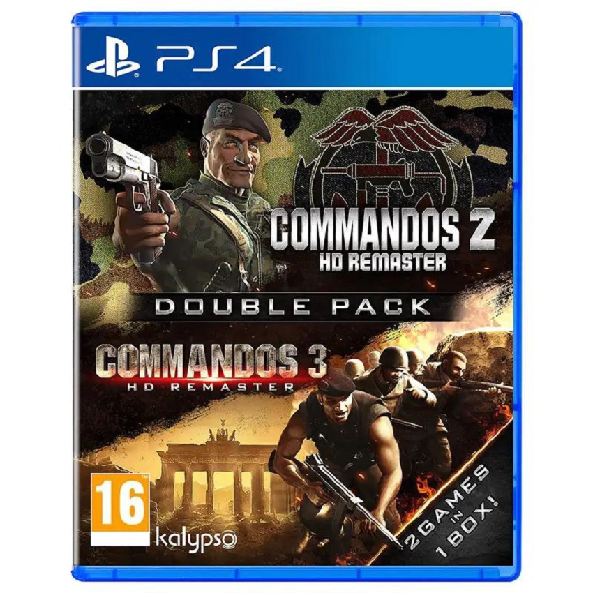 بازی Commandos 2 & 3 Double Pack نسخه HD Remaster مخصوص PS4