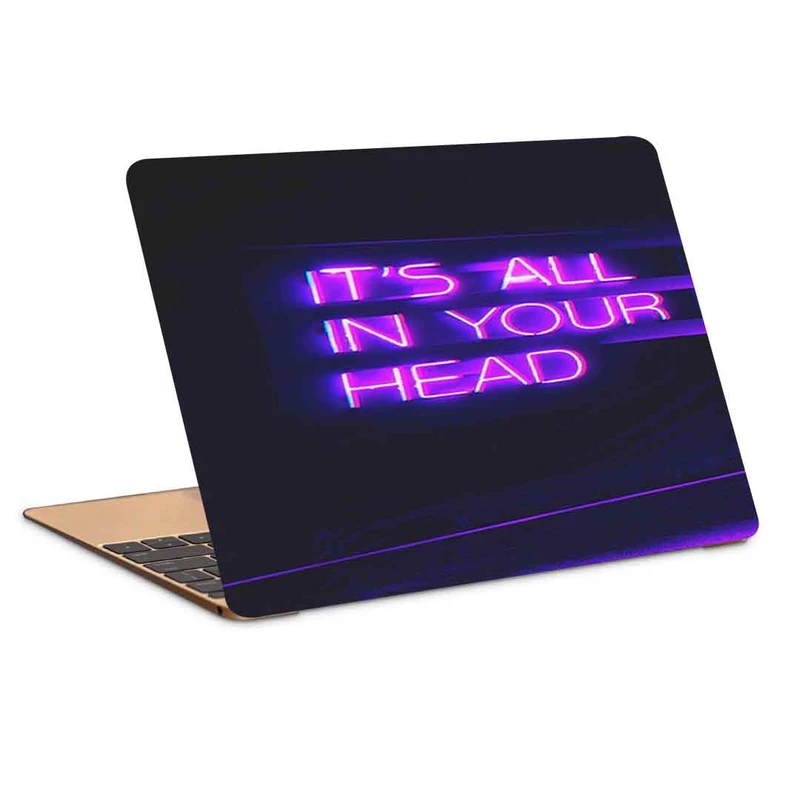 استیکر لپ تاپ مدل Phone Neon-7 کد P-924 مناسب برای لپ تاپ 15.6 اینچ