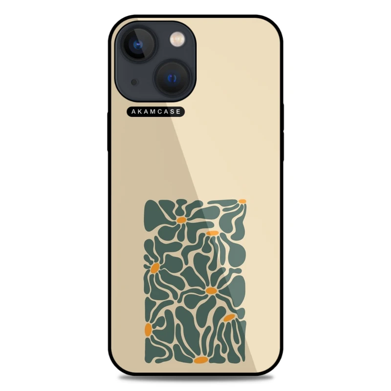 کاور آکام مدل AMC-WA13M-FLOWERS-33 مناسب برای گوشی موبایل اپل iPhone 13 Mini