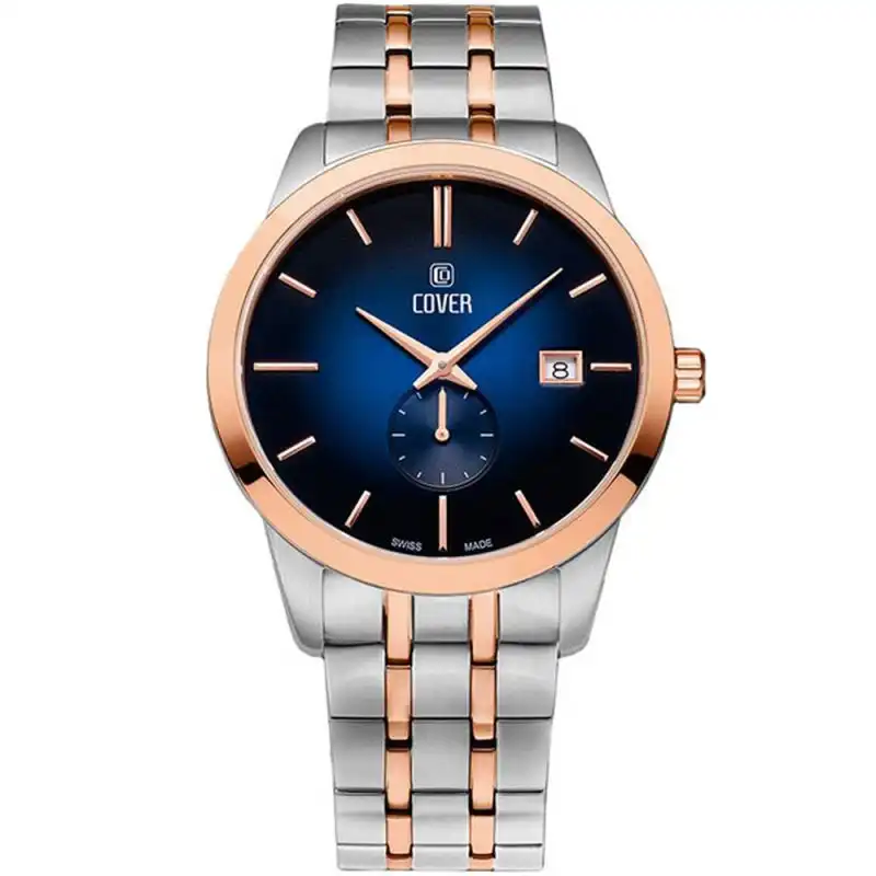 ست ساعت مچی عقربه ای زنانه و مردانه کاور مدل CO194.02 CO195.02