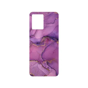 MAHOOT Purple Marble Cover Sticker for Oppo Reno 8 4G