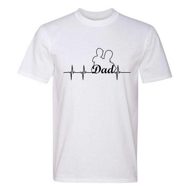 تی شرت آستین کوتاه مردانه مدل T496 طرح پدر