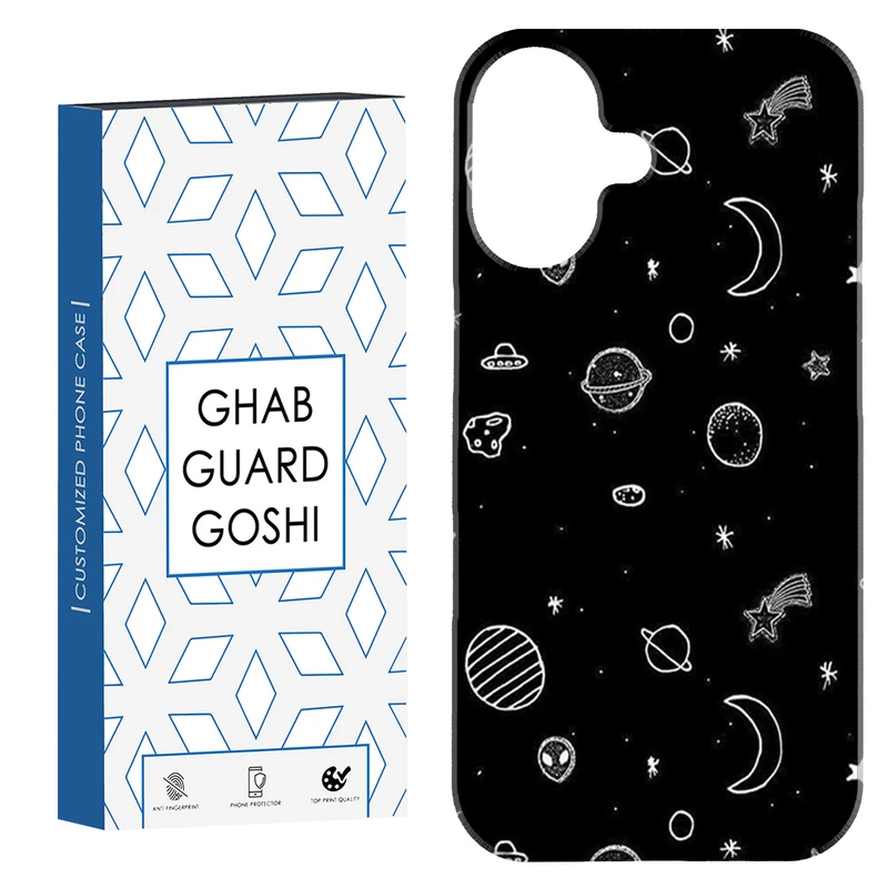 کاور قاب گارد گوشی طرح فانتزی کد Dimo-392 مناسب برای گوشی اپل Iphone 16     