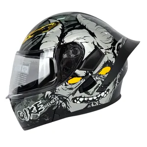 کلاه کاسکت فک متحرک کایک مدل 772 طرح Bull Demon King