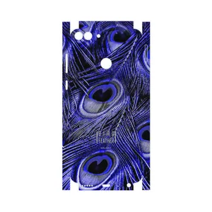 MAHOOT Purple Feather-FullSkin Cover Sticker for Huawei P Smart
