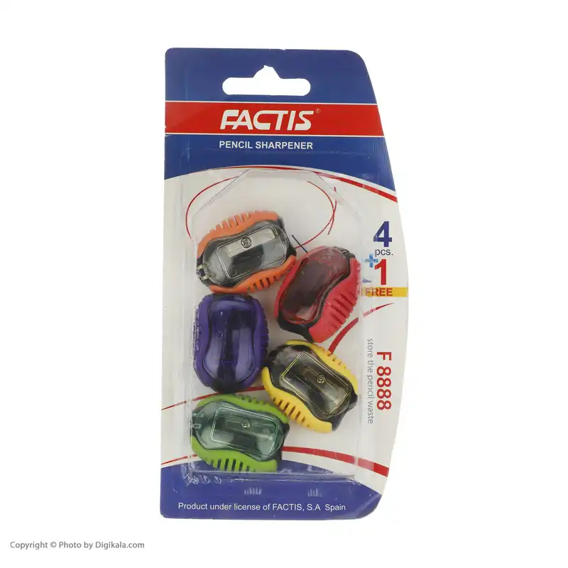 تراش فکتیس مدل F8888 بسته 5 عددی