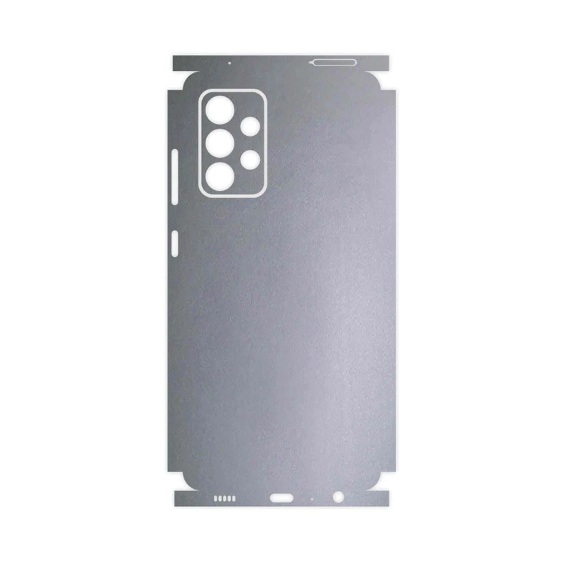 برچسب پوششی ماهوت مدل Matte-Silver-FullSkin مناسب برای گوشی موبایل سامسونگ Galaxy A52 4G