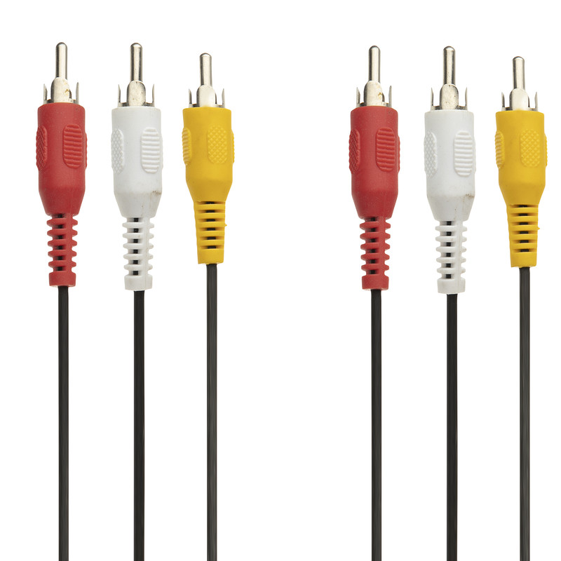 کابل صدا 3 rca به 3 rca مدل GE طول 1.9 متر