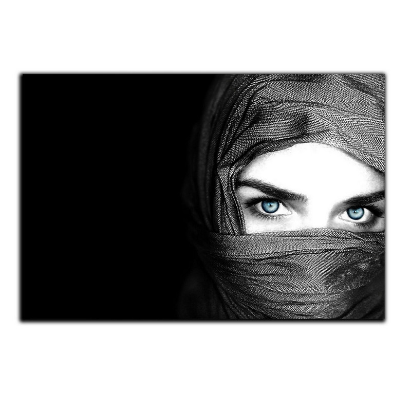 تابلو شاسی بکلیت طرح دختر صحرا مدل SH-7382