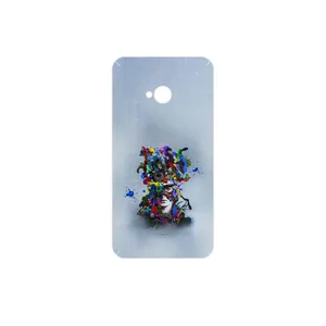 MAHOOT Collage of surreal Portrait of Women 4 Cover Sticker for HTC One M7
