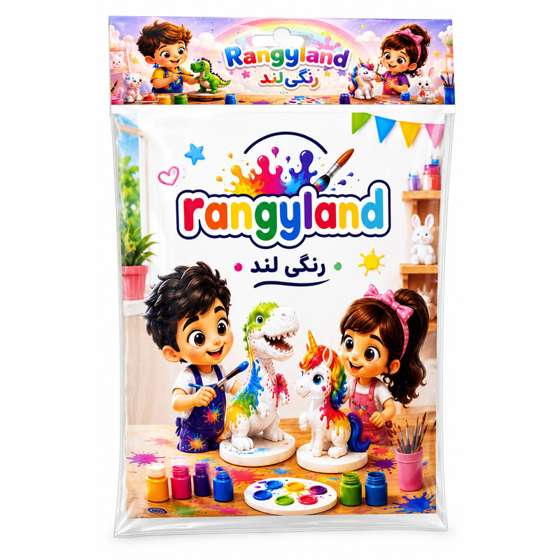 پک رنگ آمیزی رنگی لند مدل کیتی 2 کد 037
