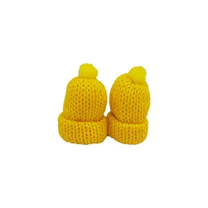 کلاه تزئینی بافتنی مدل k12 بسته 2 عددی