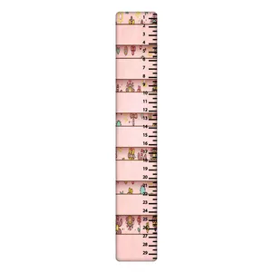 خط کش 30 سانتی متر طرح گل کد 1058