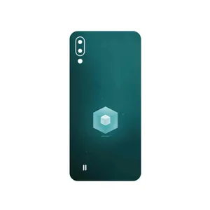MAHOOT Minimal Cube icon Cover Sticker for Samsung Galaxy M10
